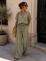 INKOOP VOORJAAR/ZOMER  2026 Blouse Legergroen