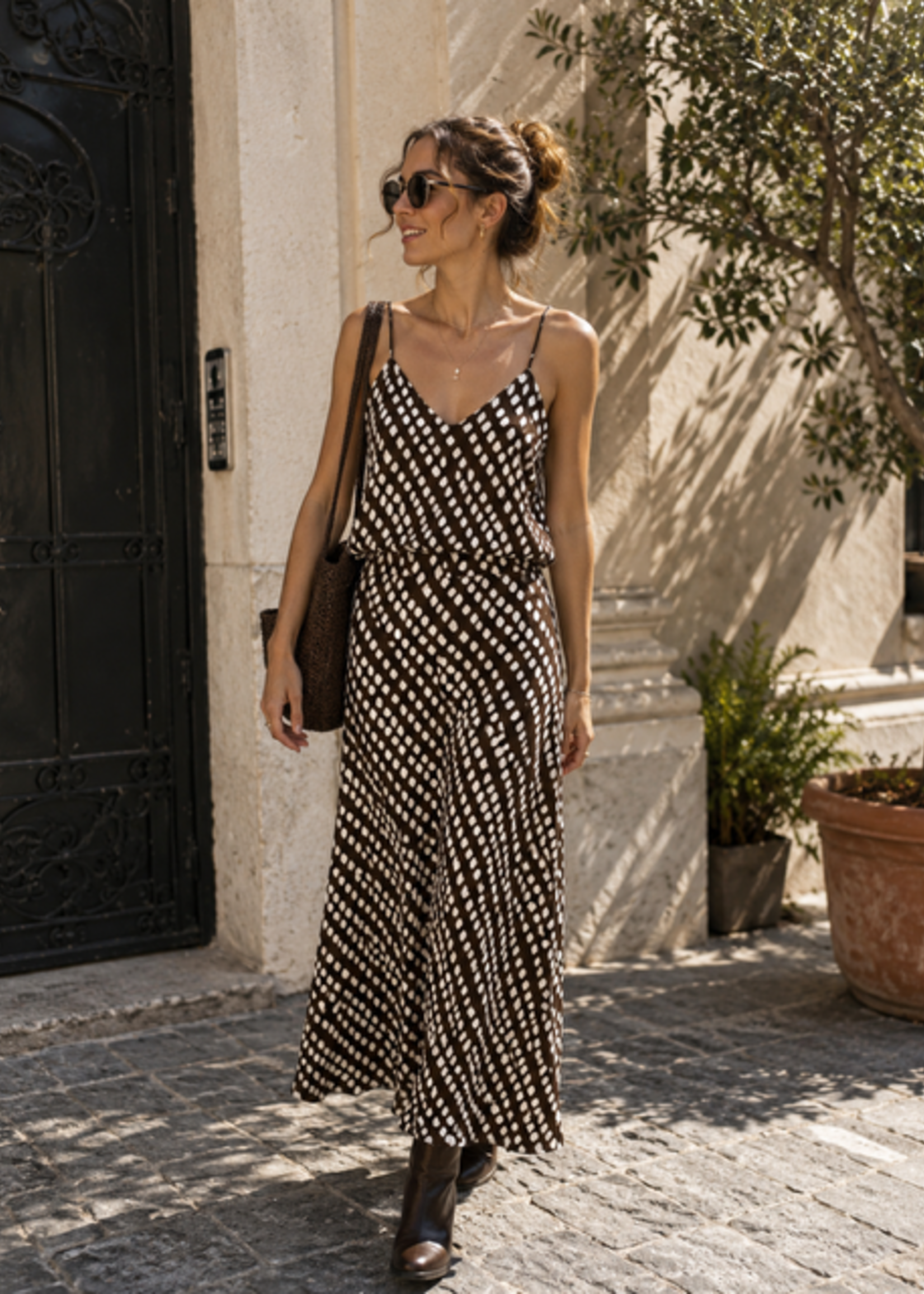 INKOOP VOORJAAR/ZOMER  2026 Rok Emily bruin/off-white