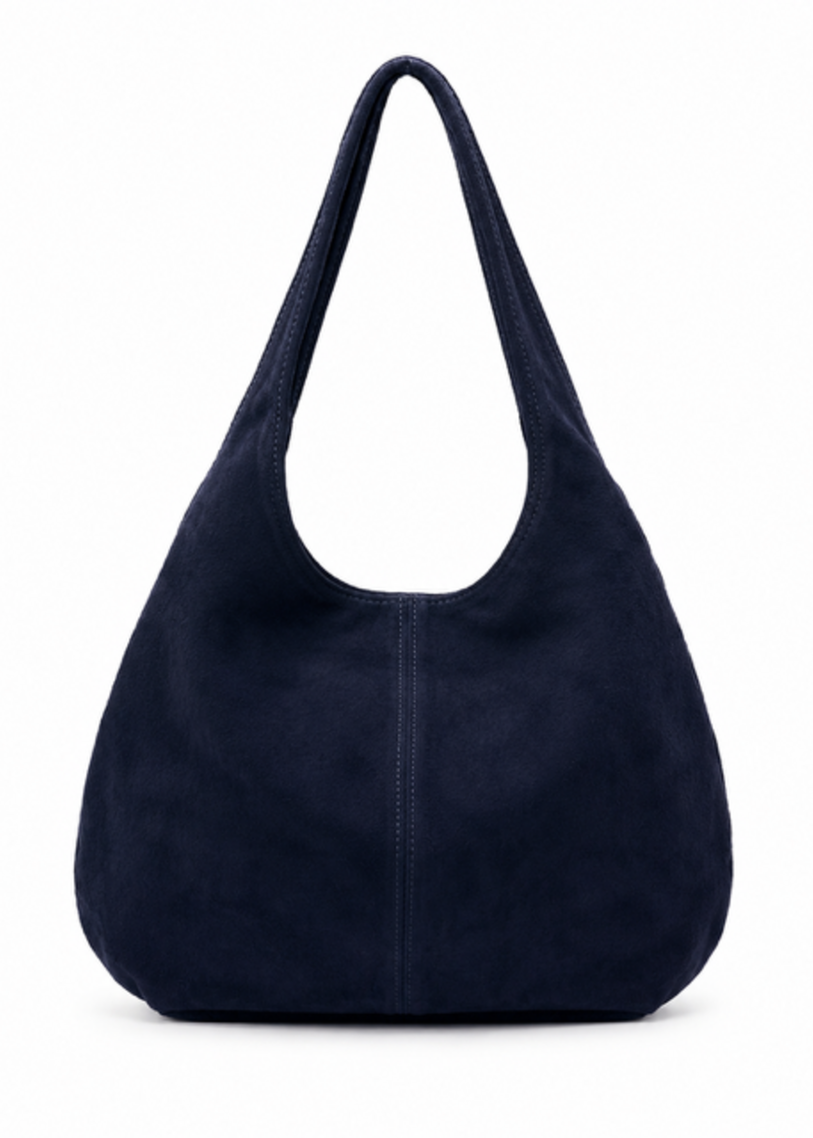 TASSEN/RIEMEN/ 2026 Hobobag Meddy Navyblauw (suede)