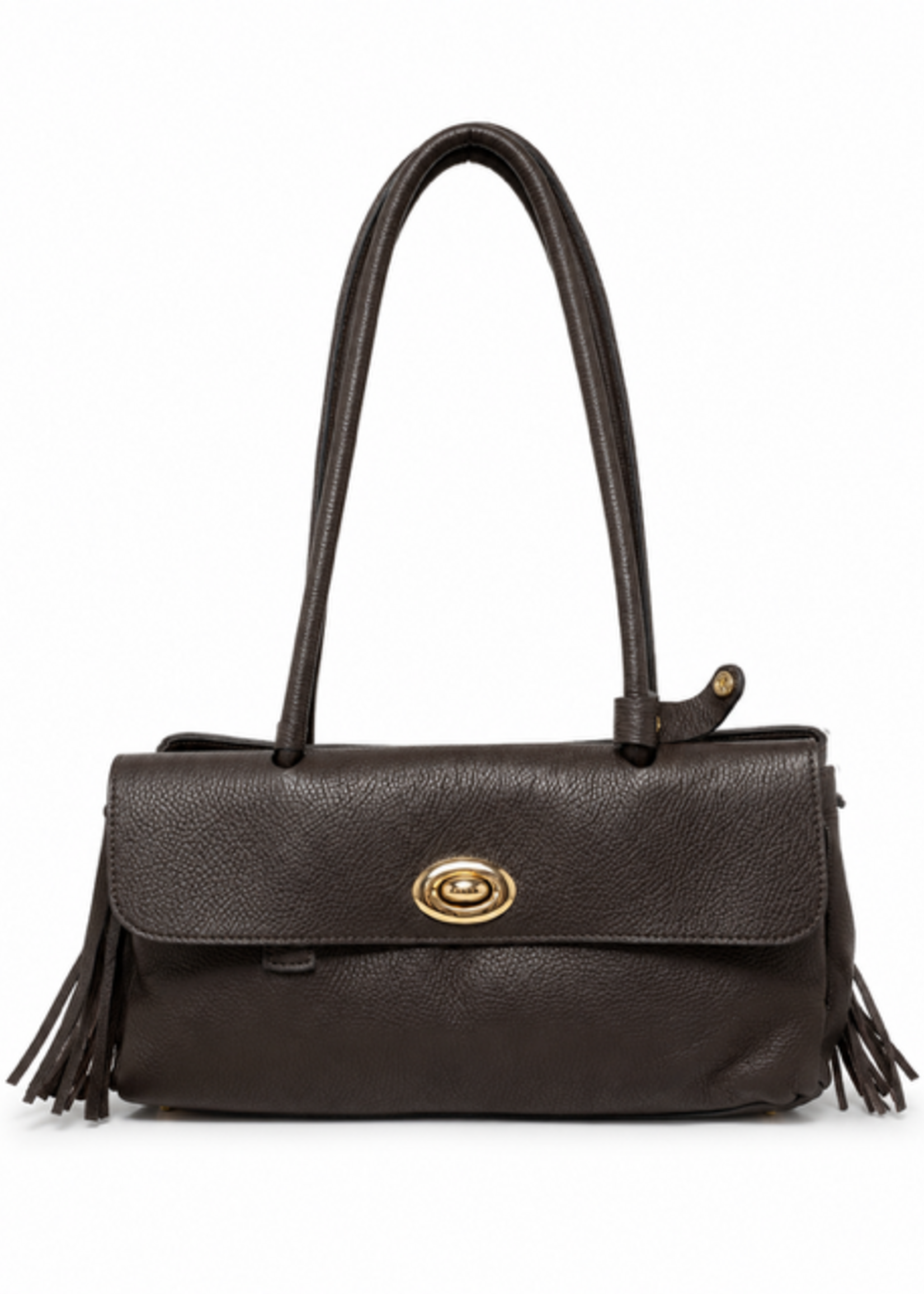 TASSEN/RIEMEN/ 2026 Lederen Handtas Josefien brown