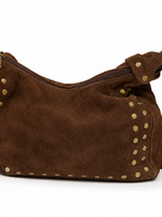TASSEN/RIEMEN/ 2026 Trendy Studsbag Anika cognac/brown