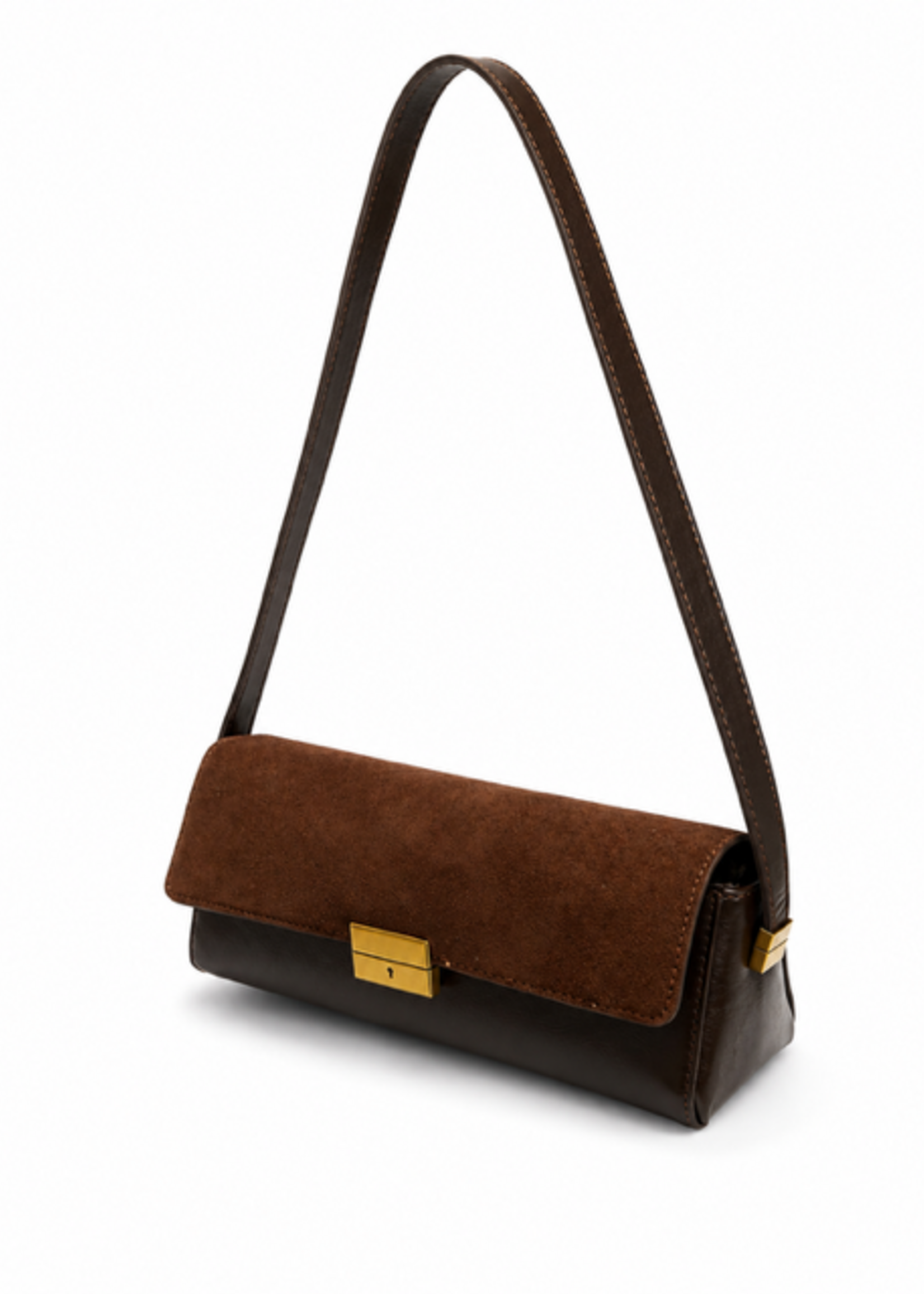 TASSEN/RIEMEN/ 2026 Bag Lederlook Joke (choco)