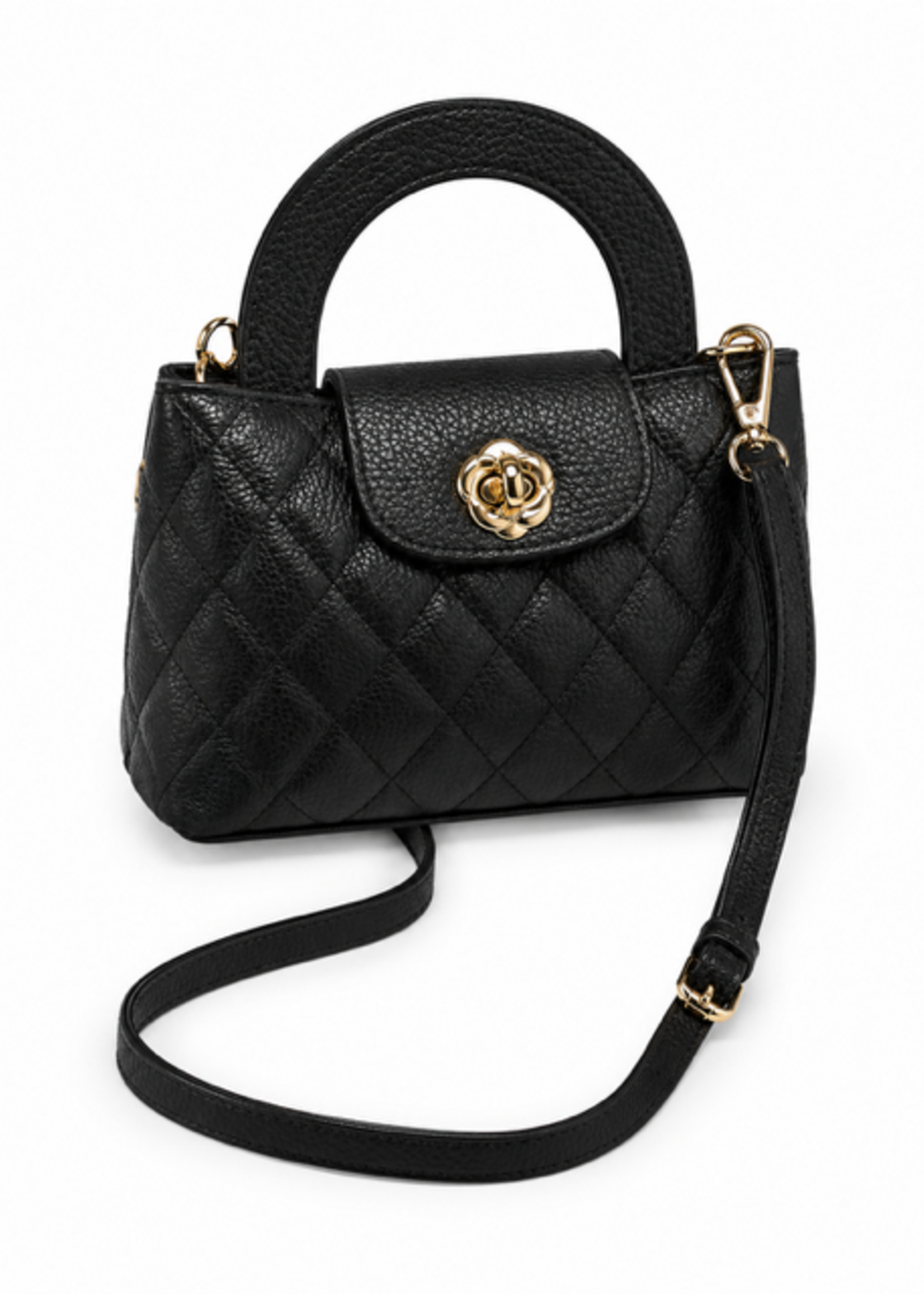 TASSEN/RIEMEN/ 2026 Staptasje Madeliefje black