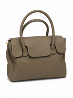 TASSEN/RIEMEN/ 2026 Soft lederbag Taupe Elsje