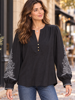 INKOOP VOORJAAR/ZOMER  2026 Black Blouse SAV