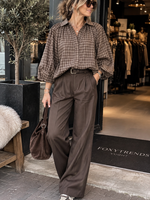 INKOOP NAJAAR/ WINTER 2026 Blouse Choco Millie Ruit