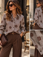 INKOOP NAJAAR/ WINTER 2026 Blouse 6617-F609# RUIT/ MERI