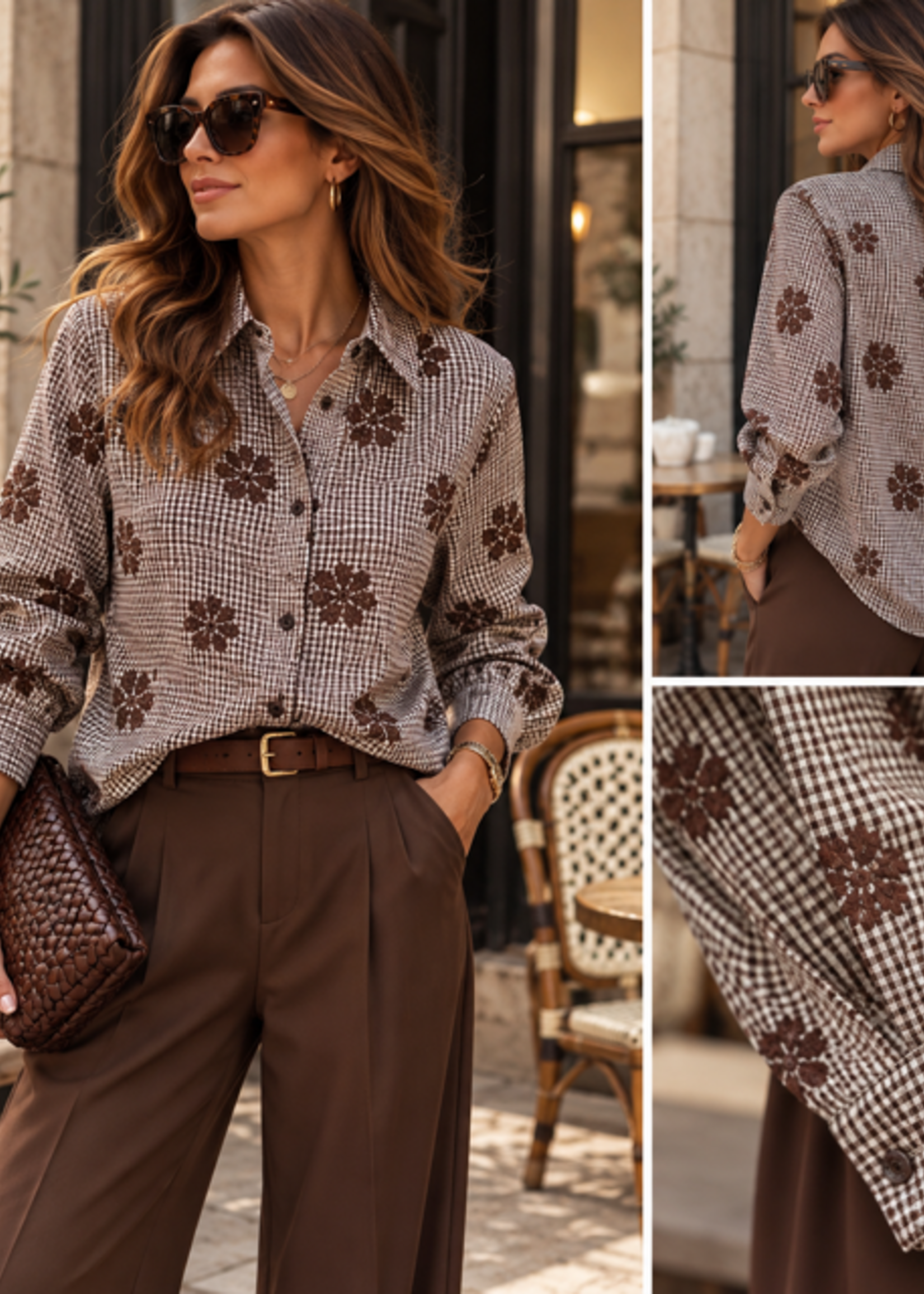 INKOOP NAJAAR/ WINTER 2026 Blouse 6617-F609# RUIT/ MERI