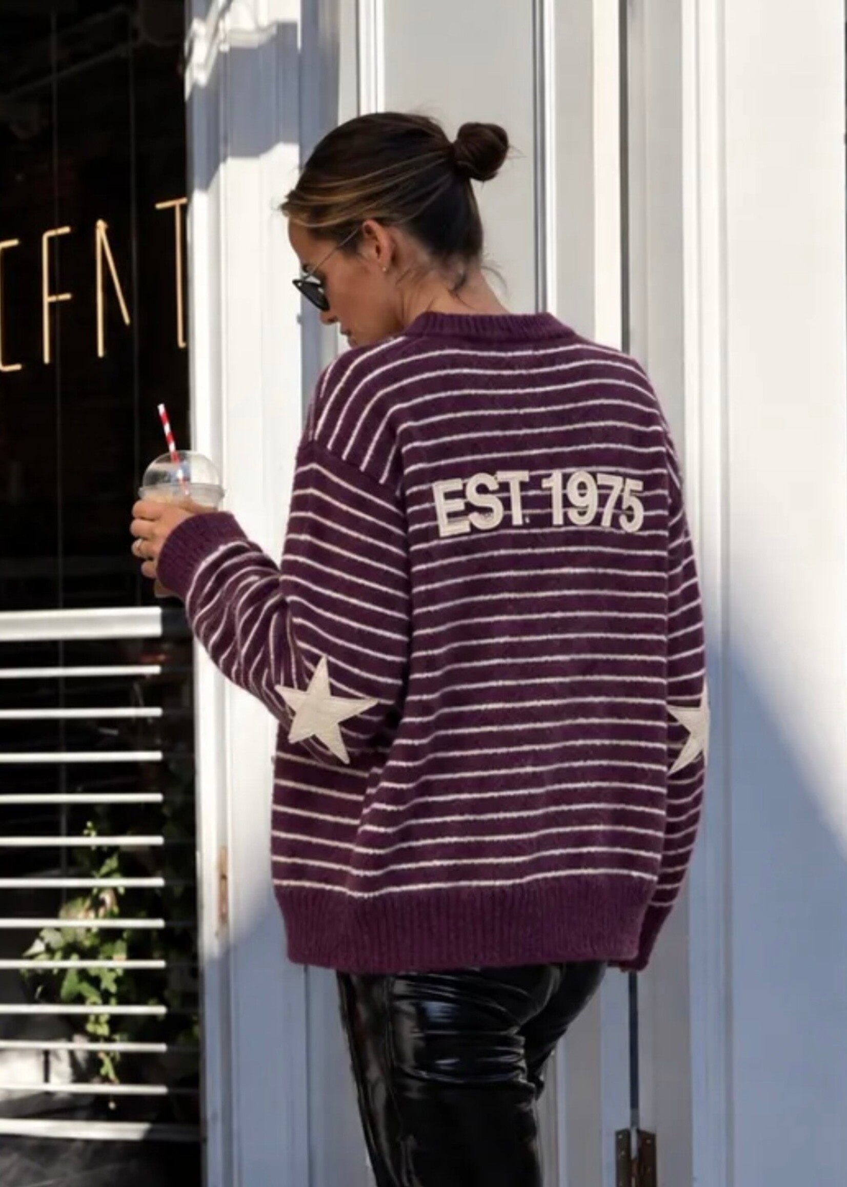 INKOOP NAJAAR/ WINTER 2026 keep me warm sweater bordeaux