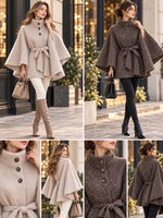 INKOOP NAJAAR/ WINTER 2026 Poncho Cape (2 kleuren)
