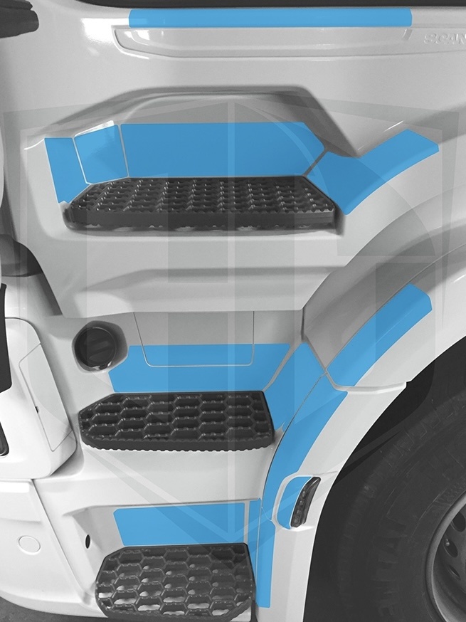 ClearDefend beschermfolie voor Scania NG