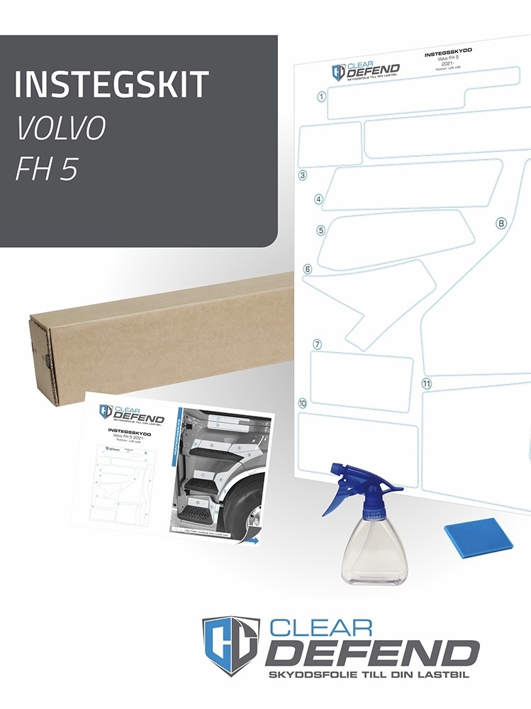 ClearDefend beschermfolie voor Volvo
