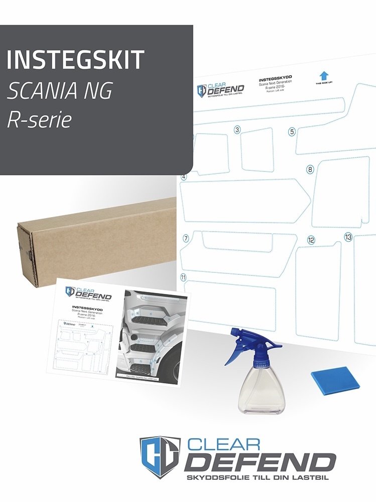ClearDefend beschermfolie voor Scania NG