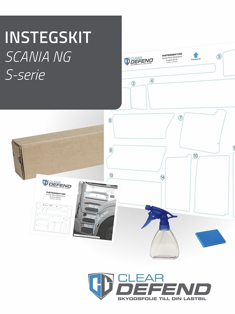 ClearDefend beschermfolie voor Scania NG