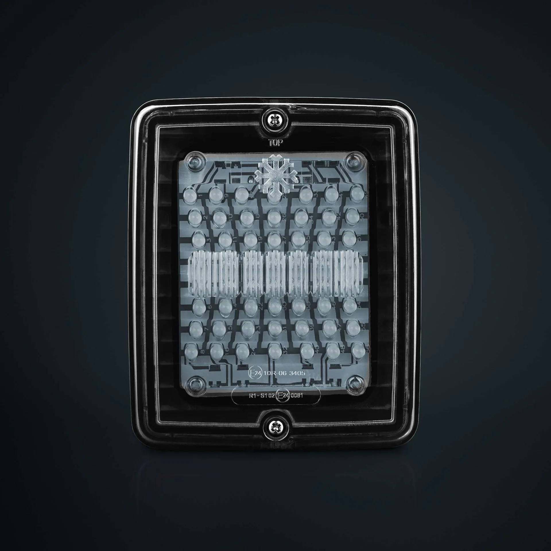 Strands IZE LED richtingaanwijzer - helder glas