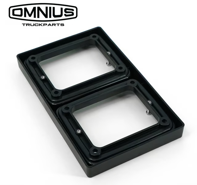 Omnius Omnius slim taillight frame dubbel verticaal