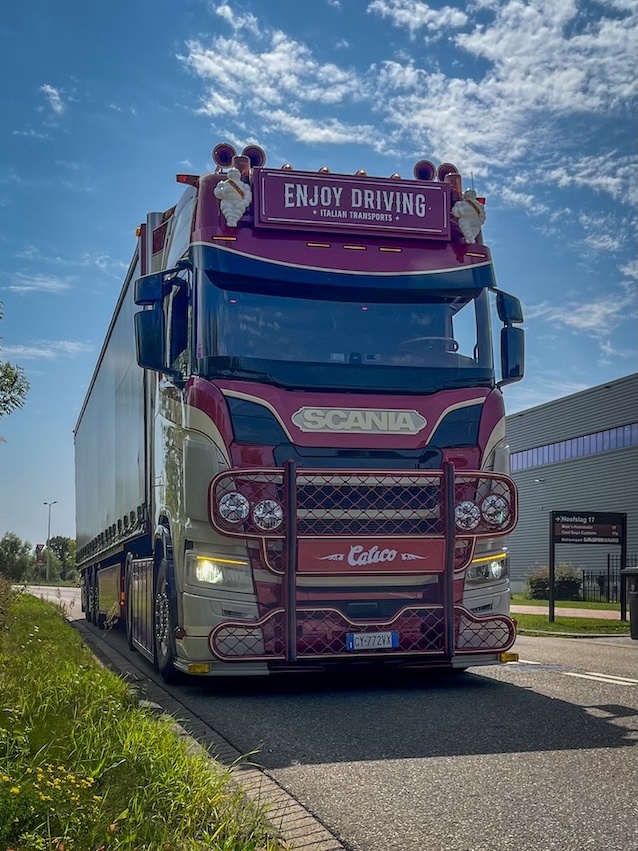 Fox Parts Zonneklep 40cm rond Scania NG