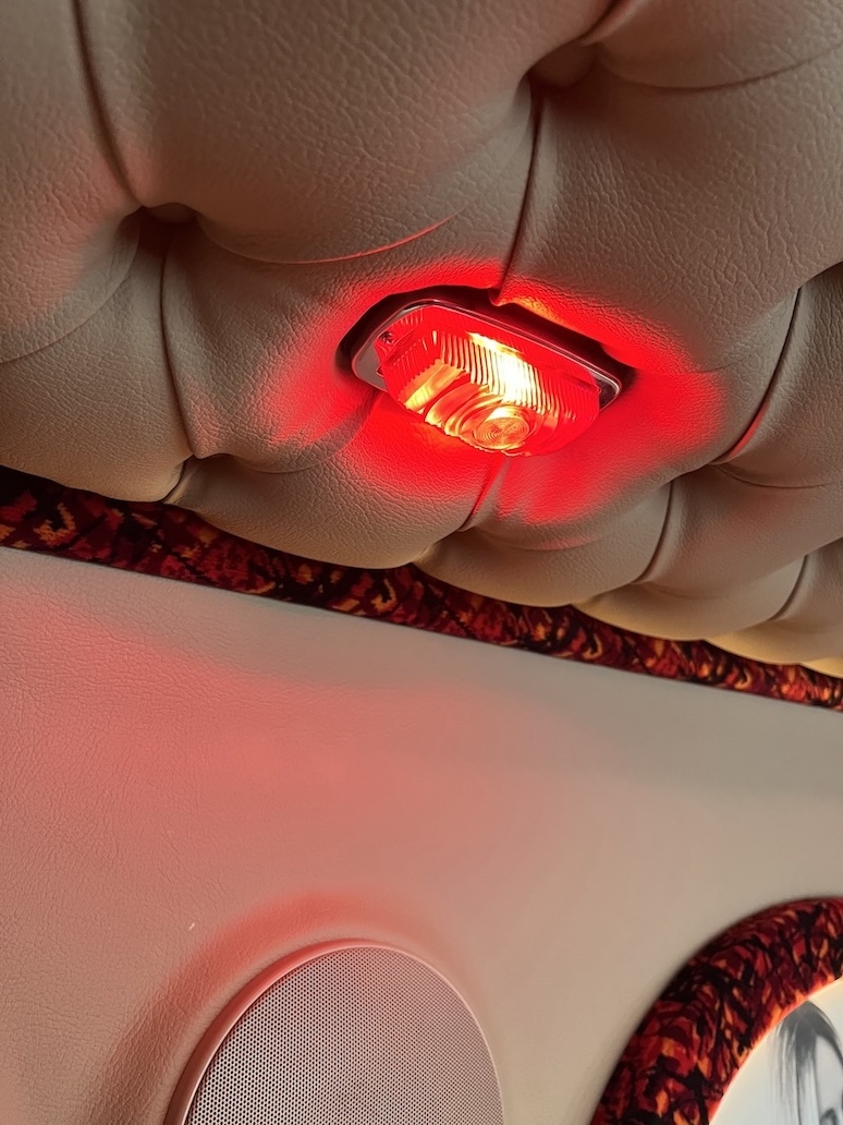 Rmax lamp rood - Kunststof lens