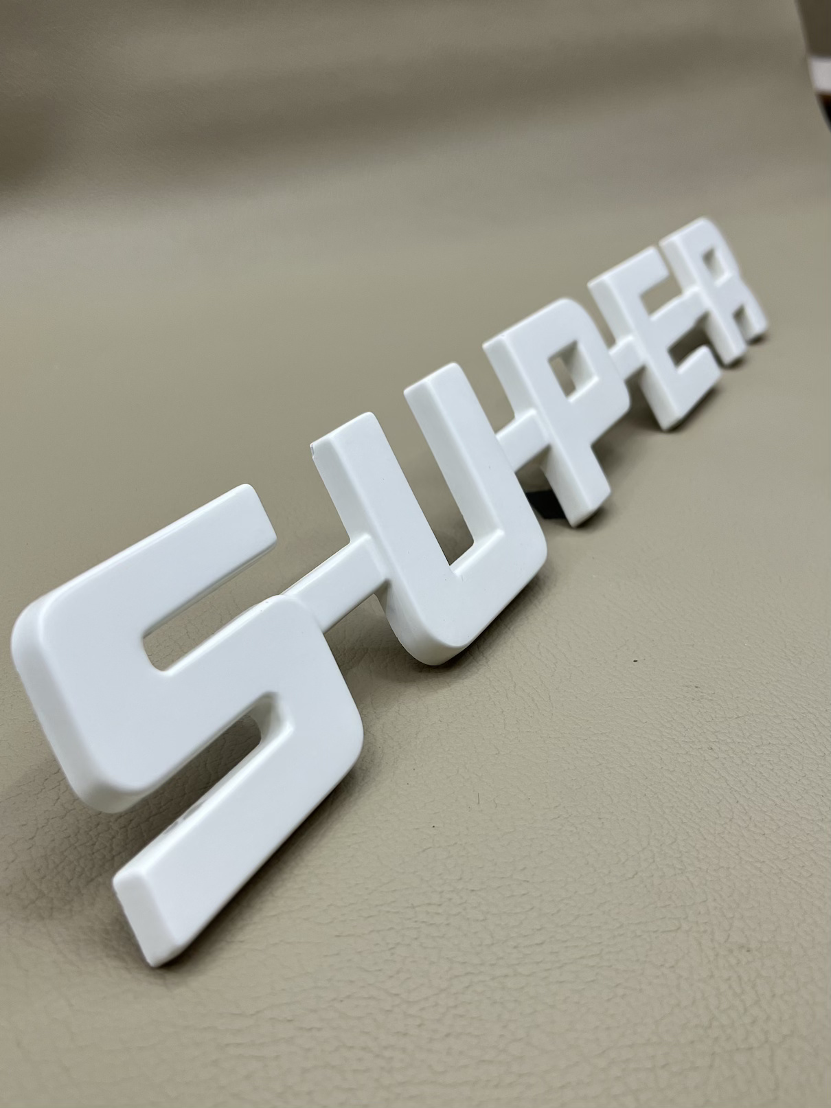 Scania SUPER embleem polyester Retroline