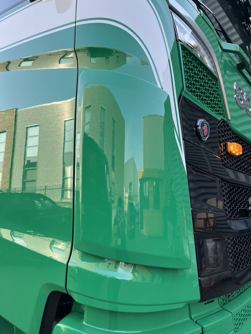 Hoekschilden voor Scania NextGen