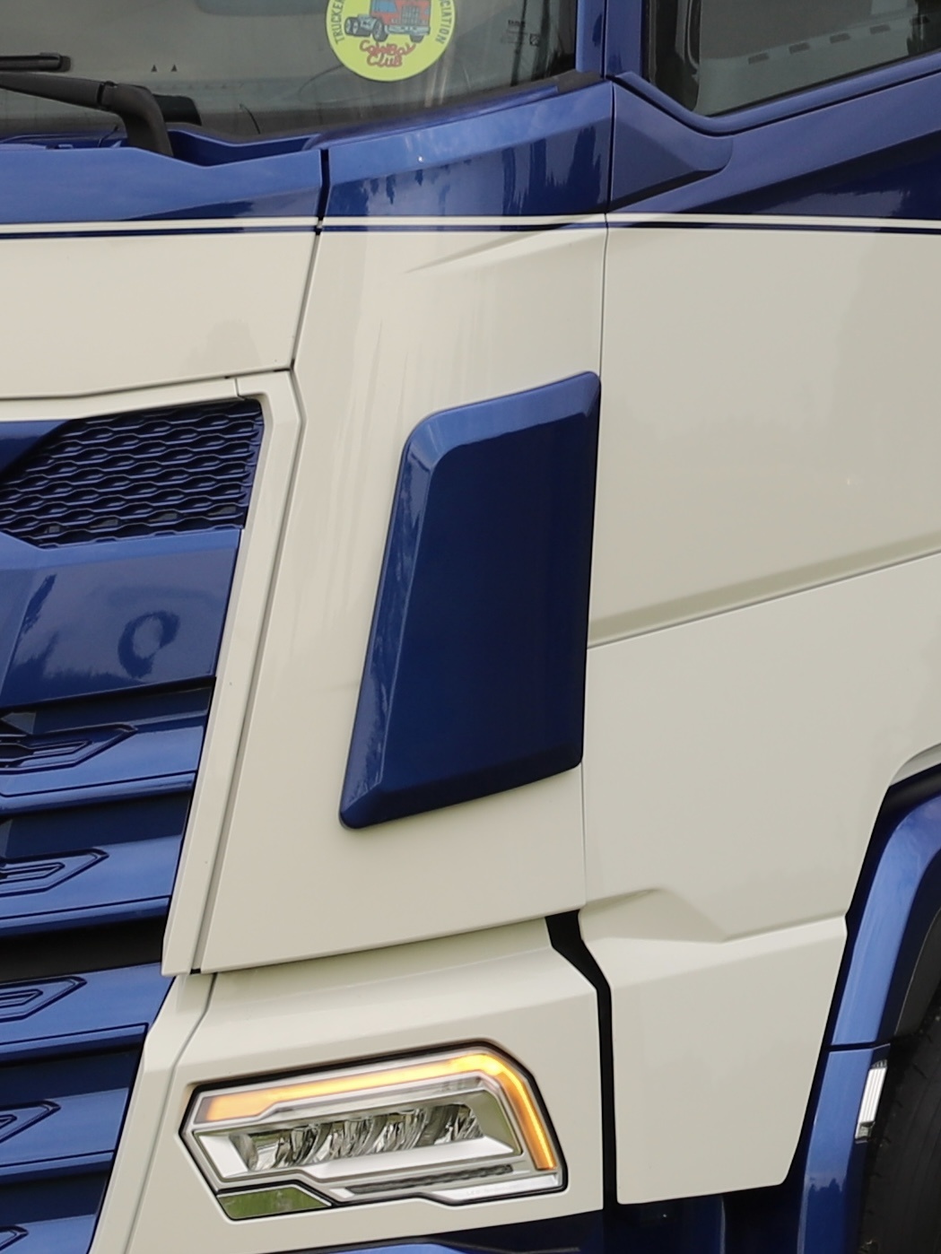 Hoekschilden voor de DAF XF, XG en XG+