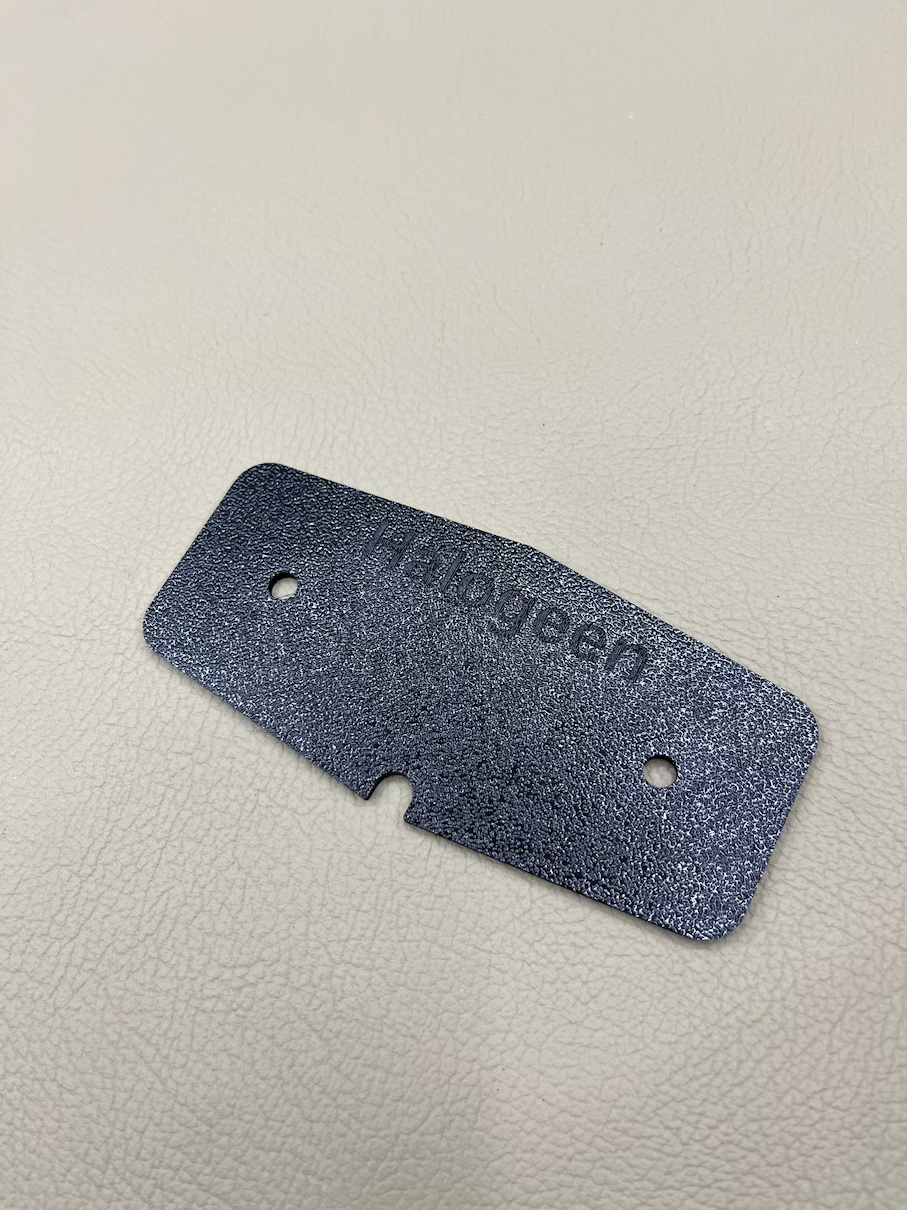 Koetsier Customs Dubbelbrander achterplaatje