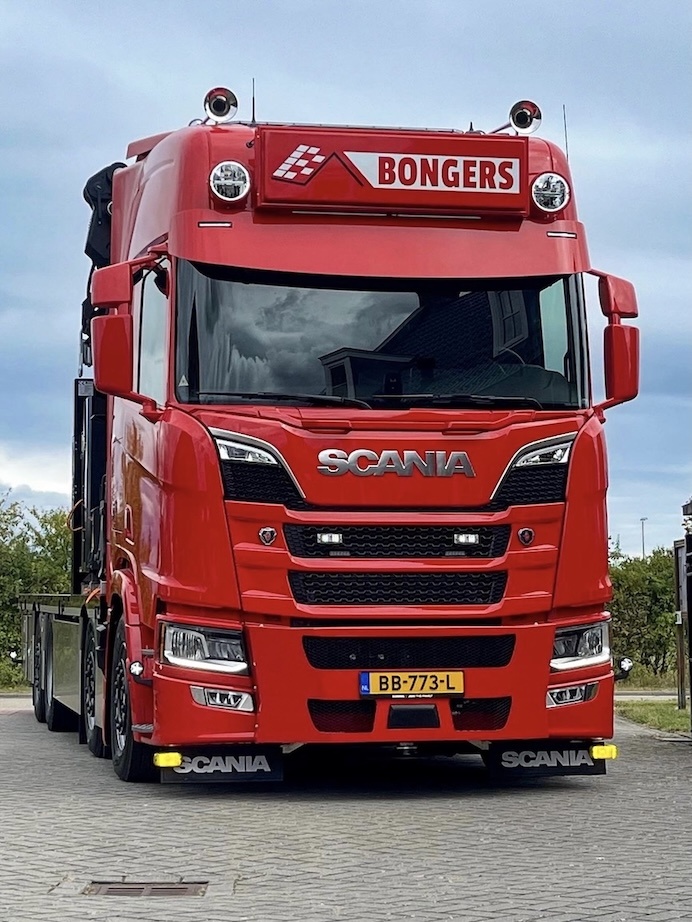 Spatlapsteunen Scania NG