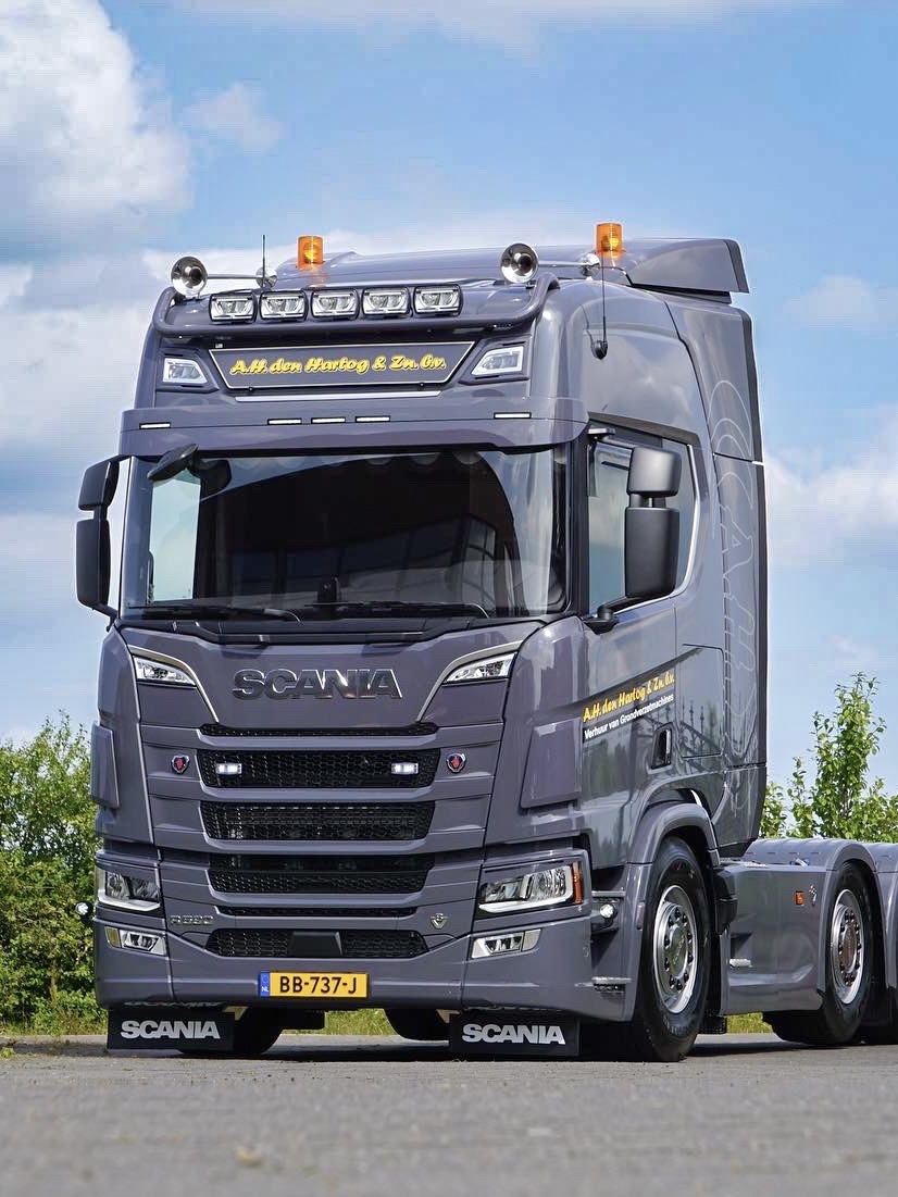 Spatlapsteunen Scania NG