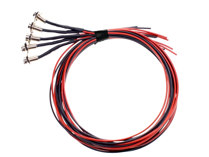 LED mini spot rood (5 stuks)