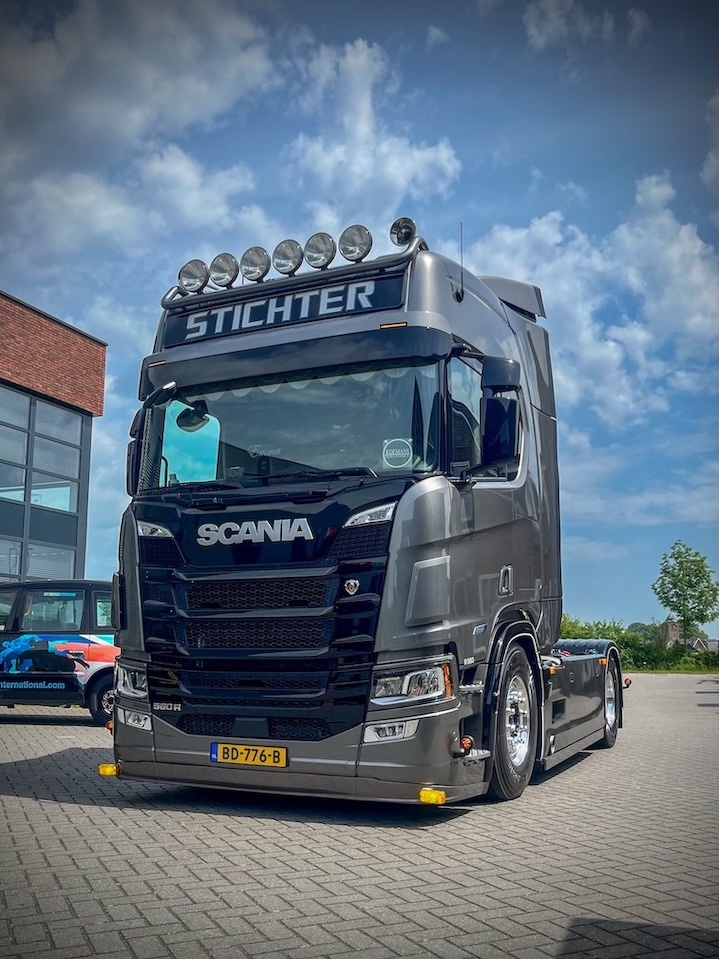 Solar Guard Onderspoiler type 4 Scania NG medium bumper