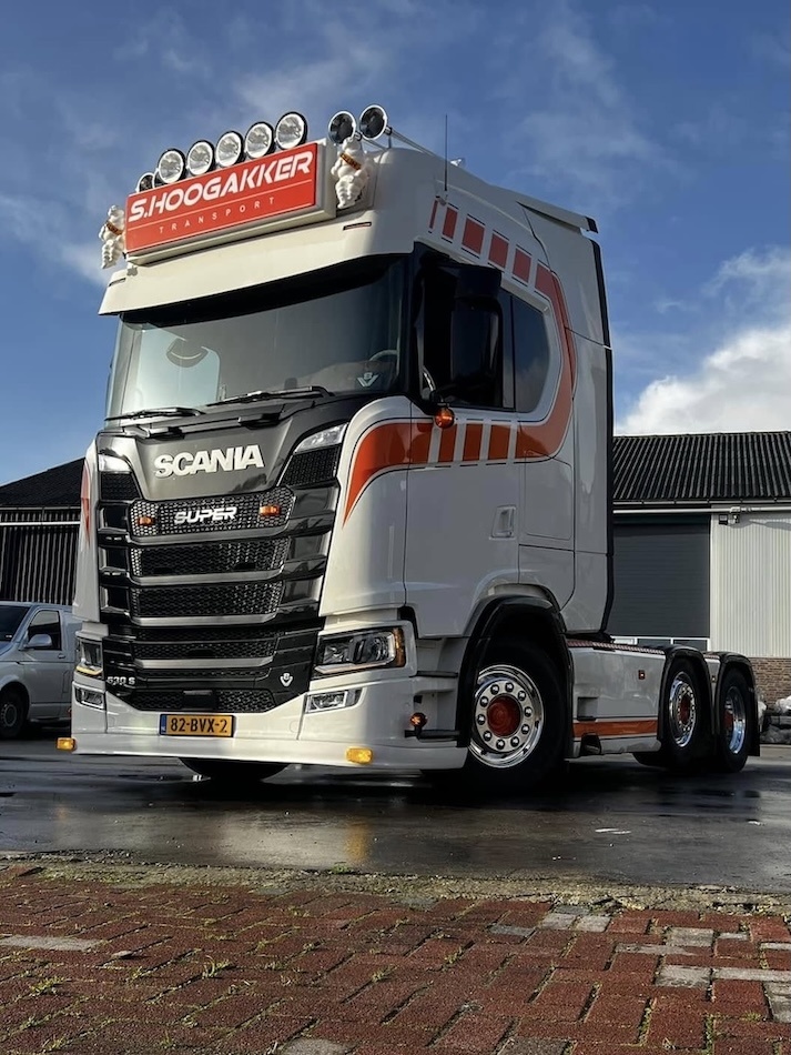 Spoilerlippe type 9 Scania NG hohe Stoßstange