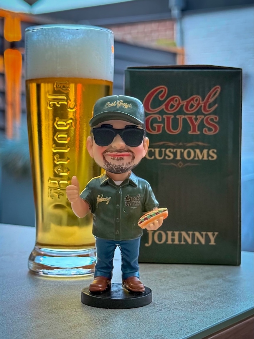Dashboard doll Johnny