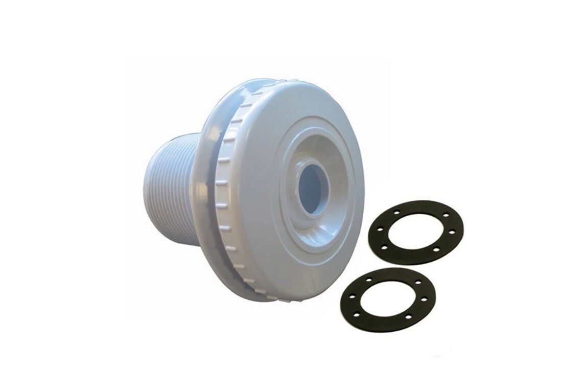 Hayward Inlaatfitting Folie zwembaden Wit - 19MM