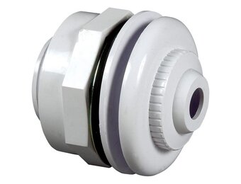 Hayward inlaatfitting prefab en polyesterbaden - 19MM