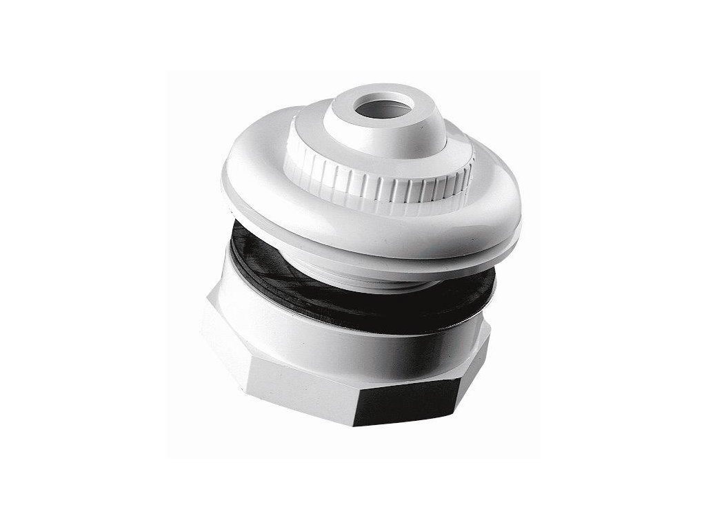 Hayward inlaatfitting prefab en polyesterbaden - 19MM