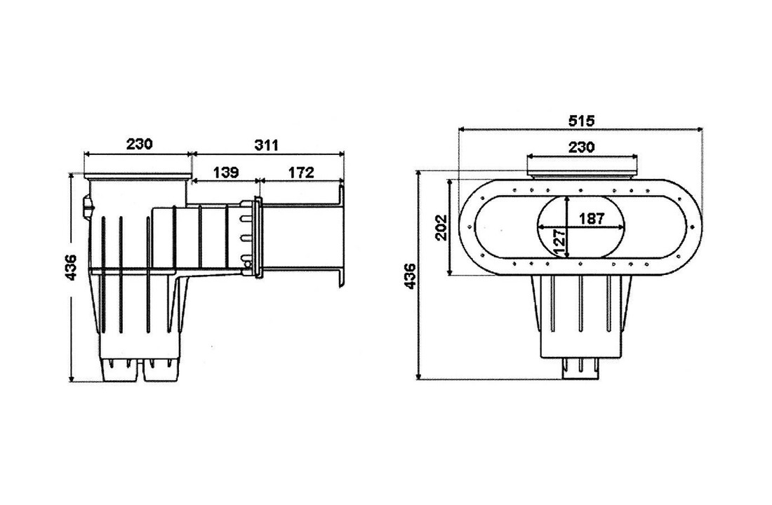 Hayward Cofies Design Skimmer 3039