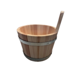 Sauna Emmer Lariks 5 Liter - Naturel