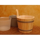 Sauna Emmer Lariks 5 Liter - Naturel