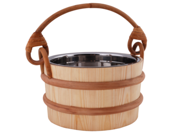 Sauna emmer met rvs binnen emmer 4 liter