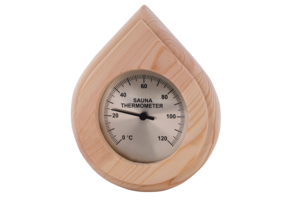 Thermometer druppelvorm Pine
