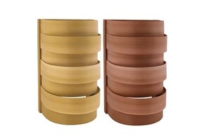 Sauna houten lampenkap