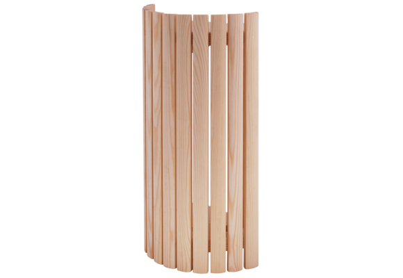 Sauna lampenkap verticale uitvoering