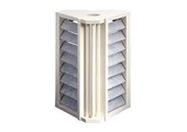Sauna lampenkap verticale met Spekstenen Lamellen