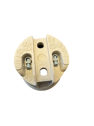 Porseleinen fitting E27
