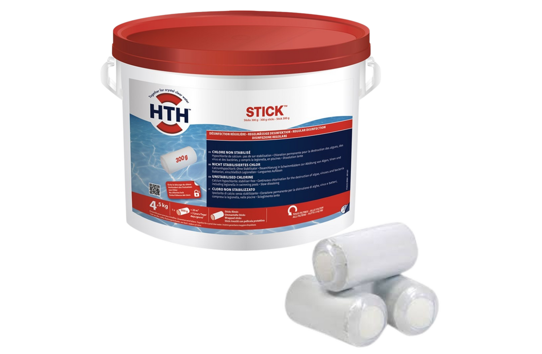 HTH Chloortabletten 300 grams sticks 4.5 kg