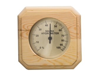 Sauna Hygrometer Pine