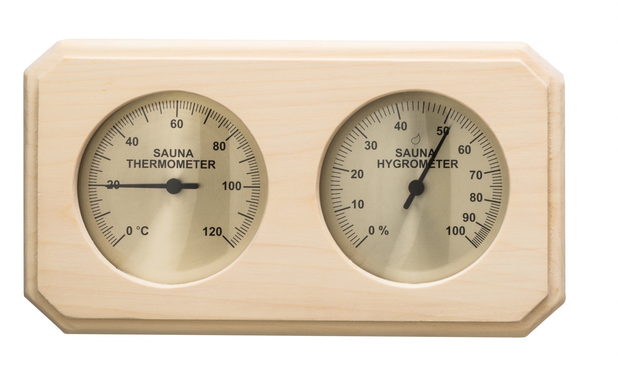 Thermo-Hygrometer Espen horizontaal 255x140mm