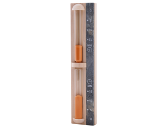 Zandloper Espen met spekstenen details 65x340mm