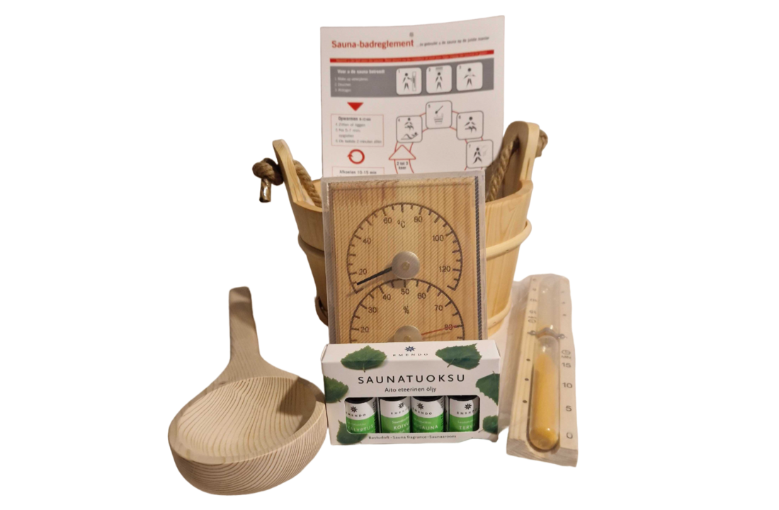 Sauna 10 Delige Accessoireset
