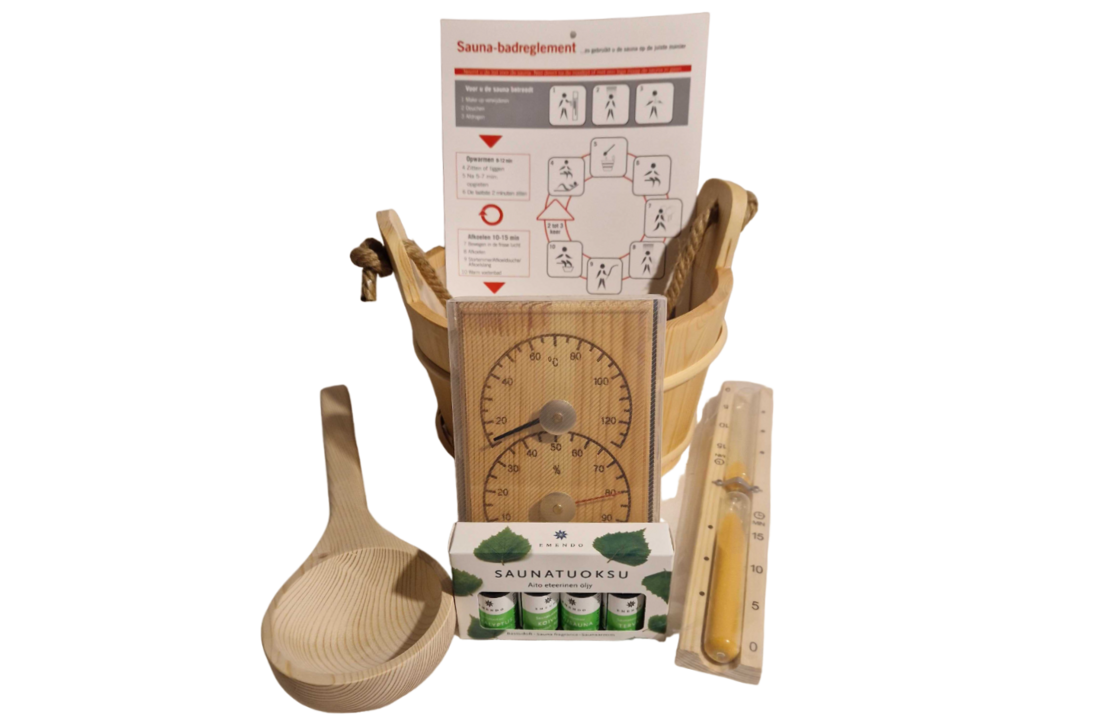 Sauna 10 Delige Accessoireset